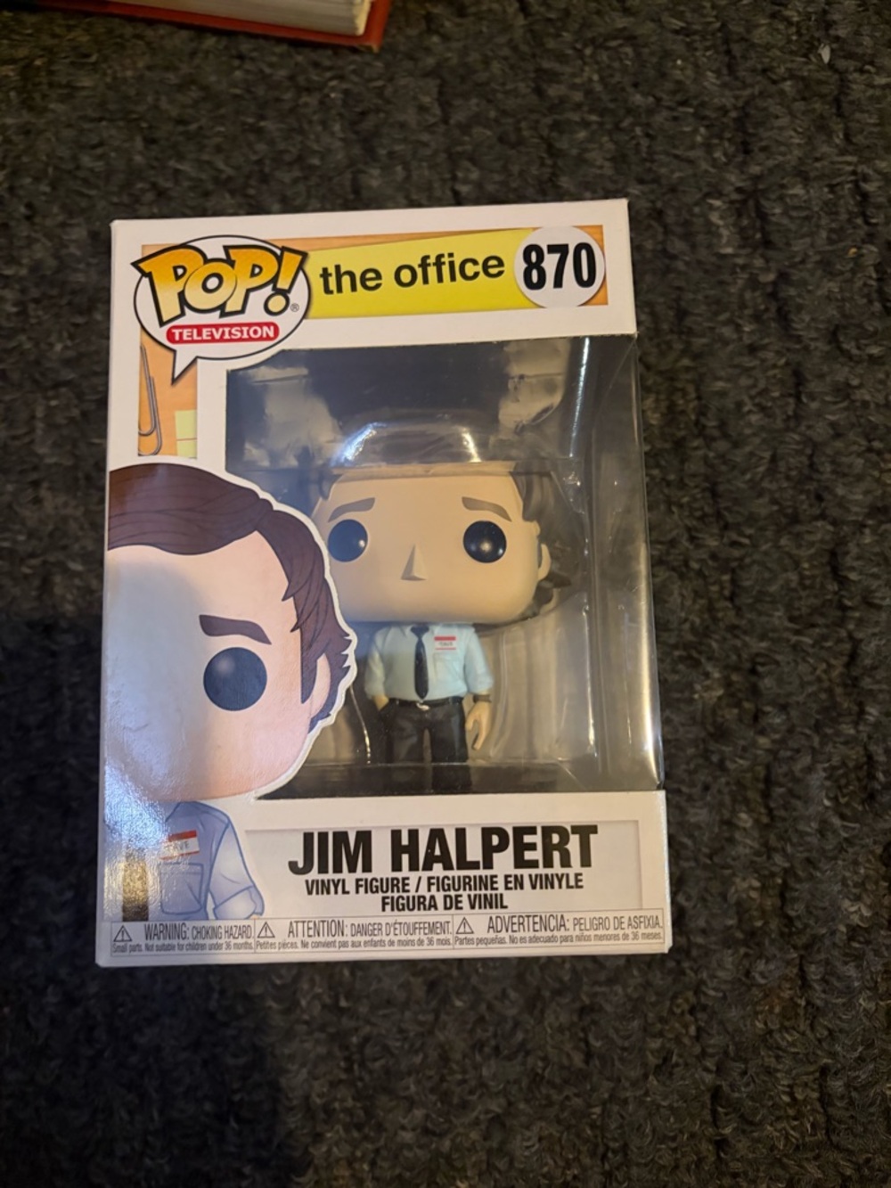 NIB Funko Pop the office Jim halpert #870